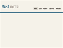 Tablet Screenshot of maba.dk