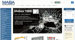 Desktop Screenshot of maba.se